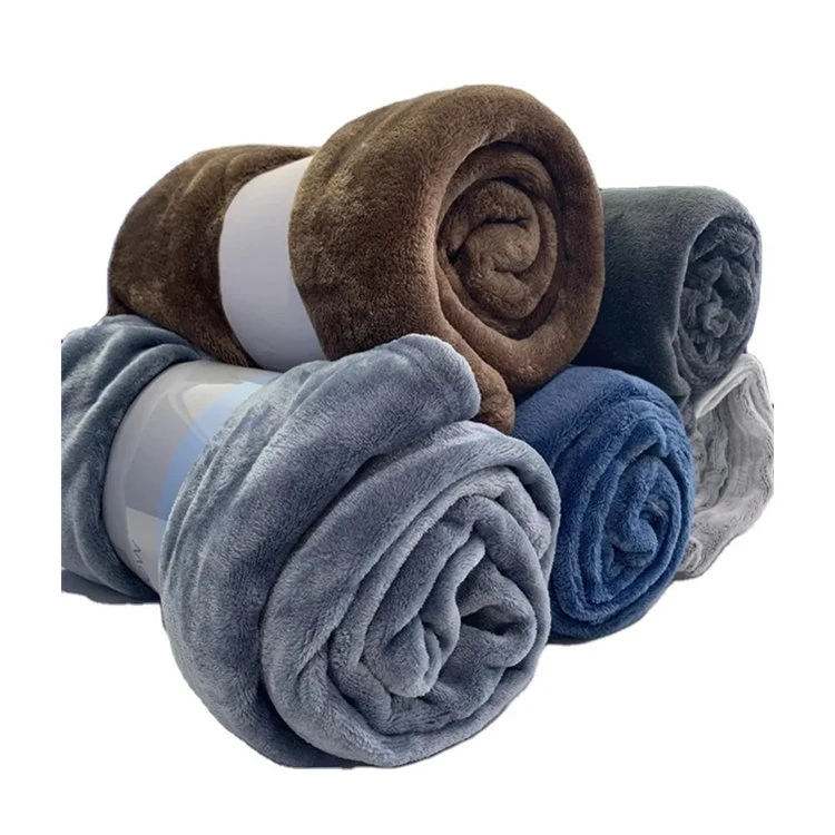 Coperta in pile corallo 100% poliestere