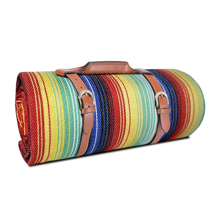 Coperta da picnic in pile da viaggio in 100% poliestere