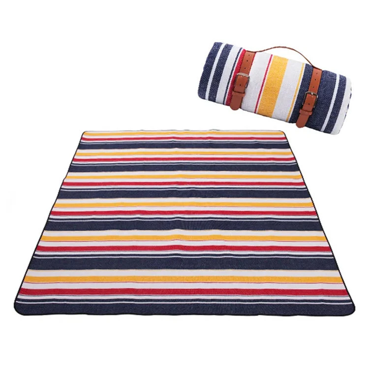 Coperta da picnic pieghevole in pile 150 × 200 cm