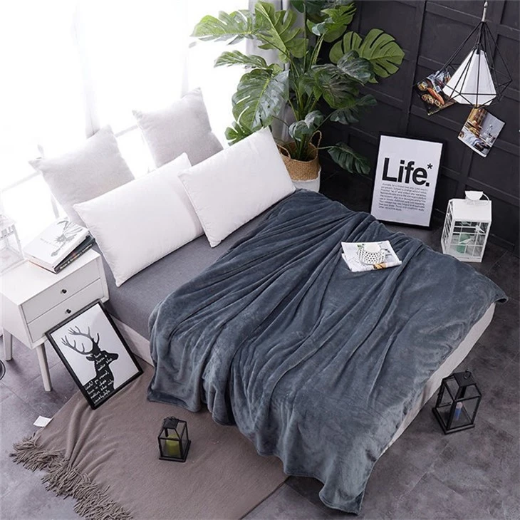 100% polyester coral fleece blanket manufacturer