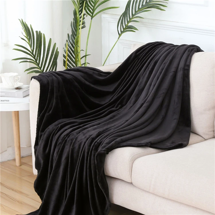 Coperta di velluto corallo peluche portatile piegato animale
