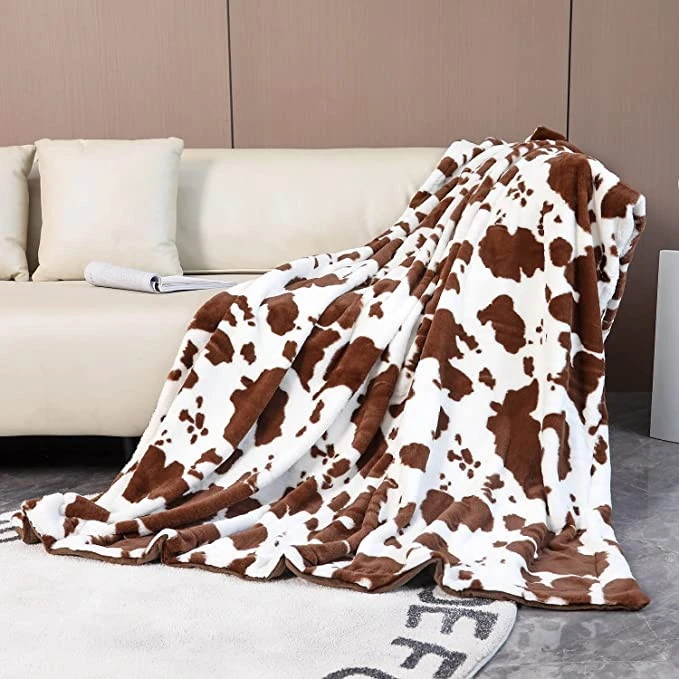 Coperta con copertura per mucca stampata