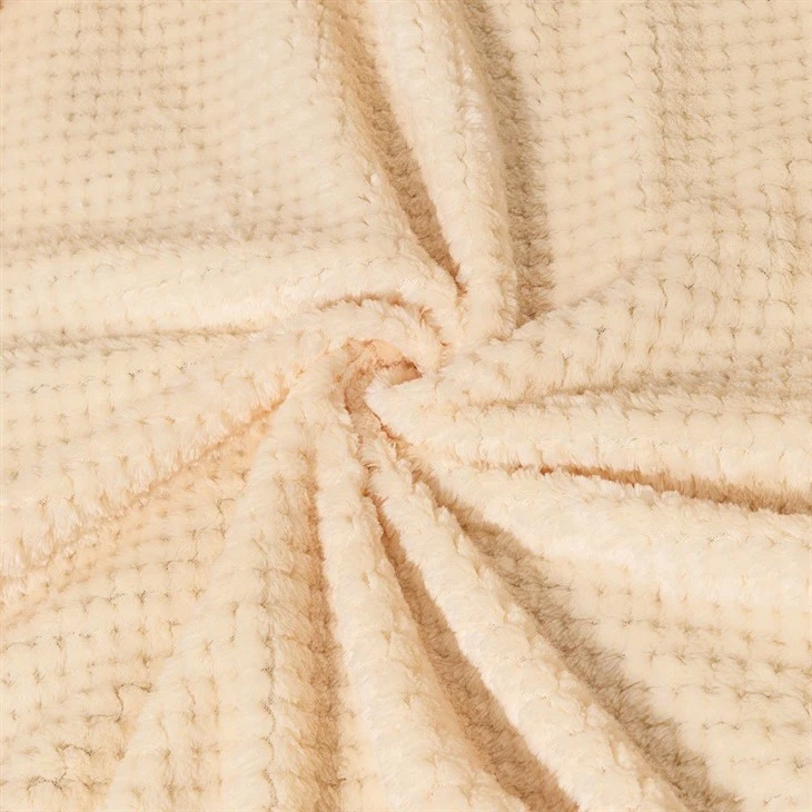 classical coral fleece blanket