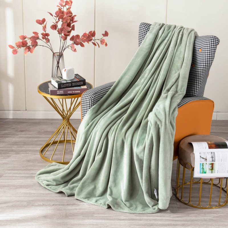 Coperta in pile corallo per l