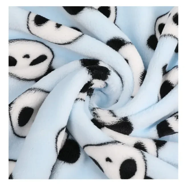 Tessuto in pile produttore corallo per stampe per bambini