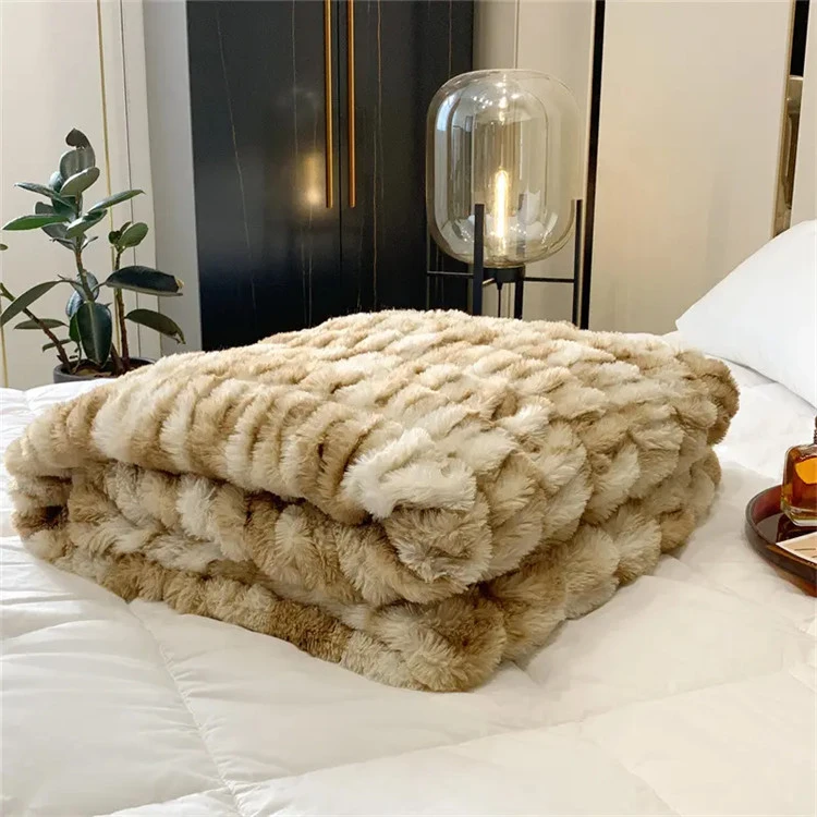 Pelliccia sintetica Sherpa Blanekt