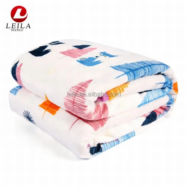 Coperta per neonati in flanella personalizzata