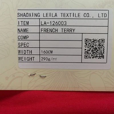 Bamboo french terry fabric