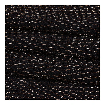Tessuto a maglia jacquard oro e argento