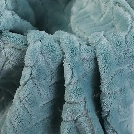 100%polyester Flannel Fleece Fabric 