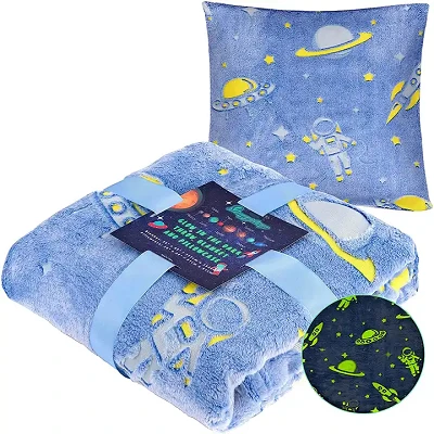 Coperta di tiro luminoso con cuscino
