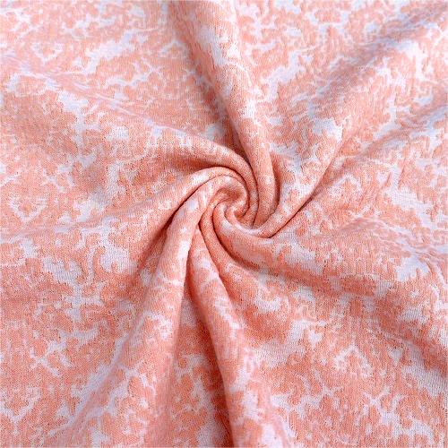 Tessuto jacquard lavorato a maglia multicolore