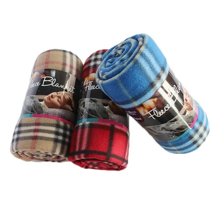 Coperta in pile polare scozzese
