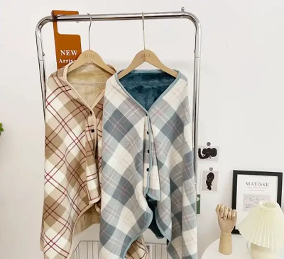Coperta a spalla da donna a quadri