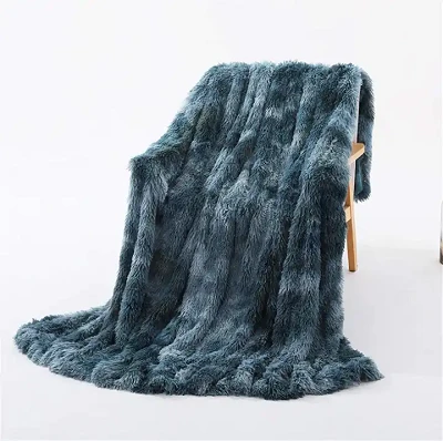 Coperta in pelliccia sintetica PV per letto e divano