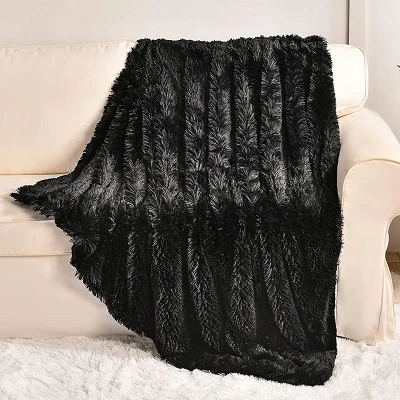 Coperta in pelliccia sintetica Minky di coniglio