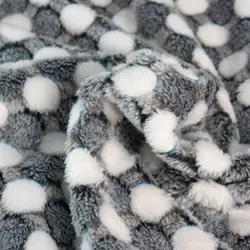 Rotolo double face 100% poliestere tessuto corallo