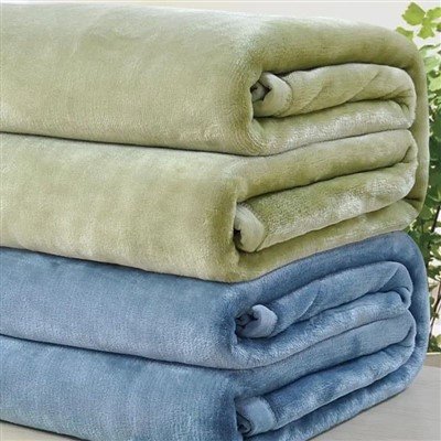 Coperta in pile corallo in microfibra