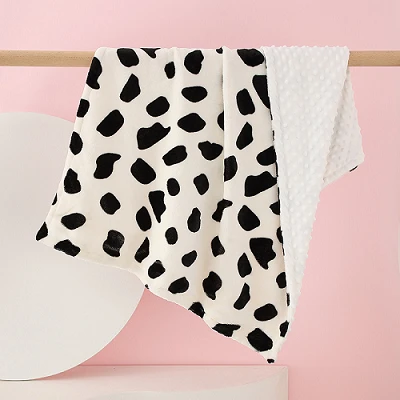 Coperte Minky Dots per neonati