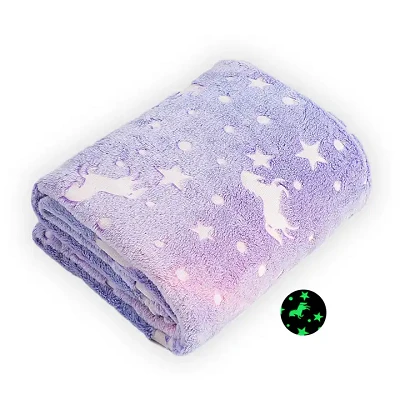 Coperta luminosa viola