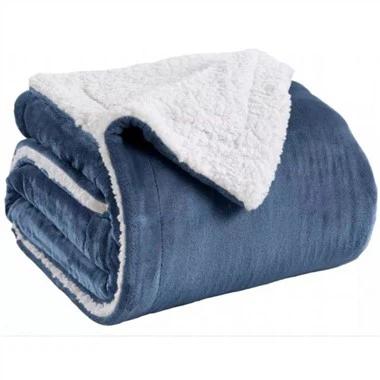 Coperta ponderata in pile Sherpa