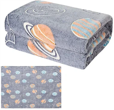 Coperta luminosa super morbida