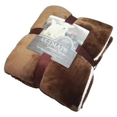 Calda coperta Sherpa per un inverno accogliente