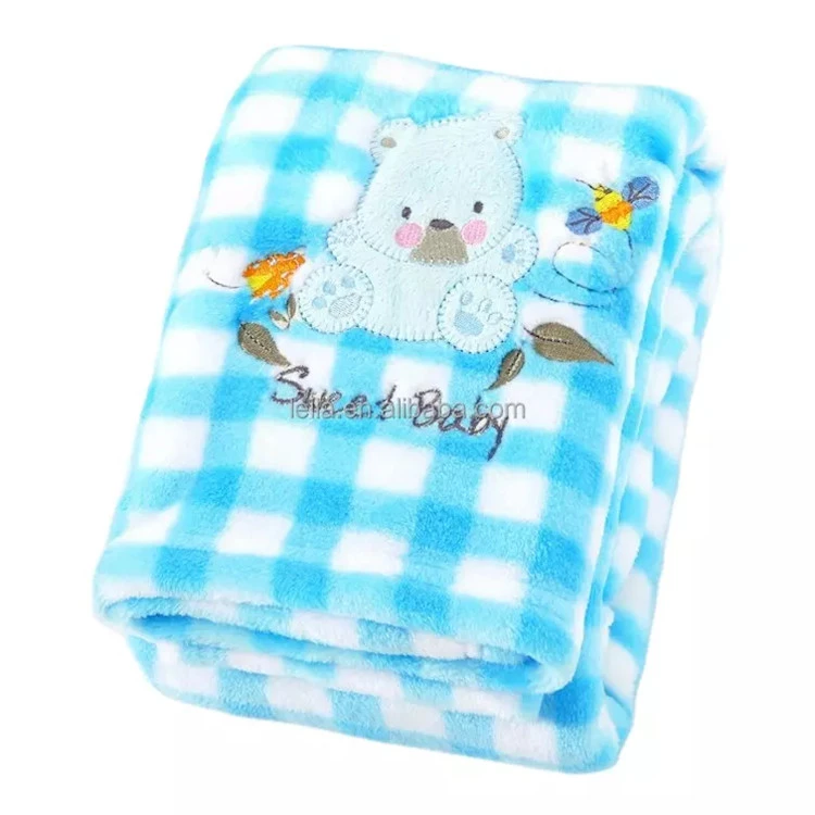 Coperte per bambini con orsetti stampati