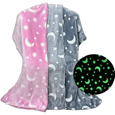 Coperta di flanella stampata a stella
