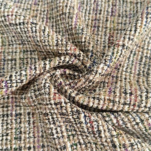 Tessuto jacquard tinto in filo elasticizzato
