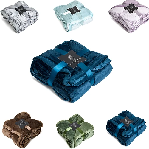 Coperta in flanella super morbida e delicata sulla pelle