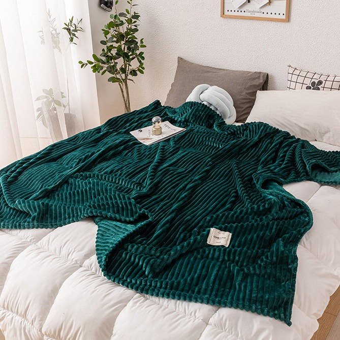 coral blanket for bed