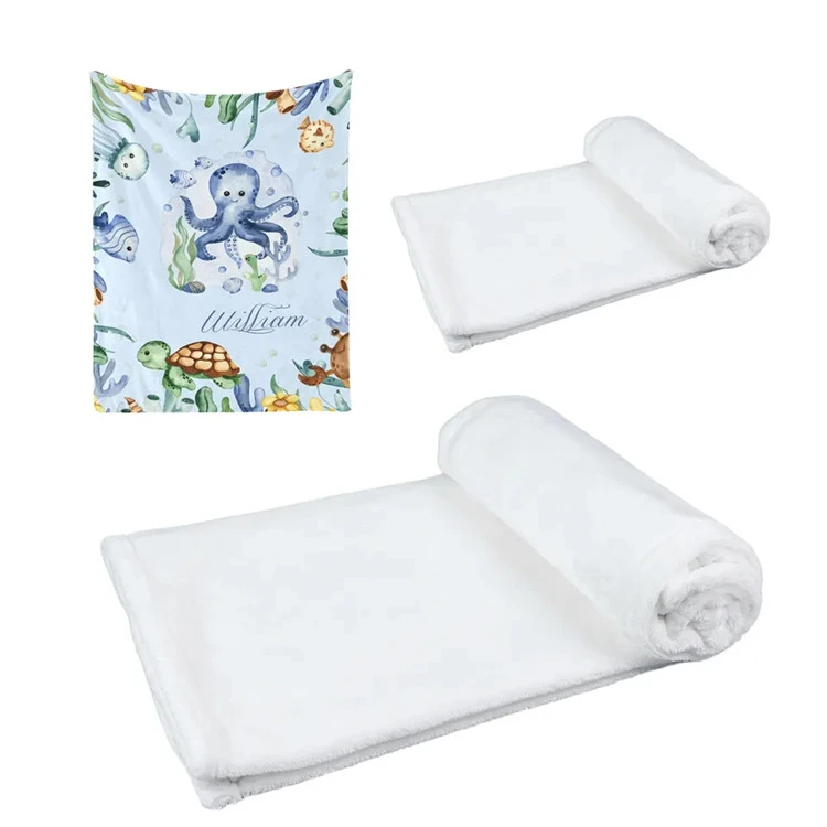 Coperta bianca per neonati
