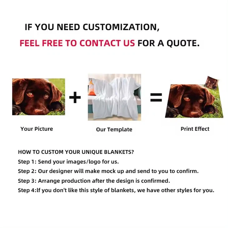 3D Digital White Blanket