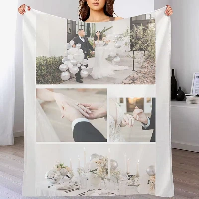 3D Digital White Blanket
