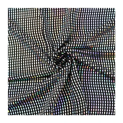 Tessuto a maglie di paillettes per abito da sposa