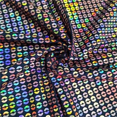 Tessuto di paillettes lucenti