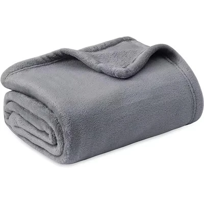 Coperta in flanella corallo