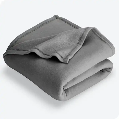 Coperta polare calda grigia