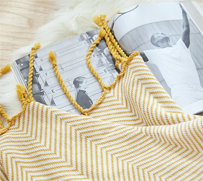 Tassel Fringe Throw Blanket