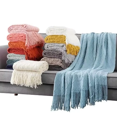 Tassel Jacquard a maglia coperta